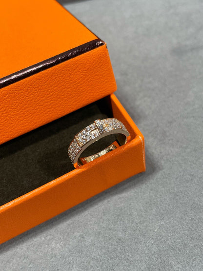 [Am jewelry]KELLY PINK GOLD DIAMOND RING