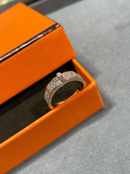[Am jewelry]KELLY PINK GOLD DIAMOND RING