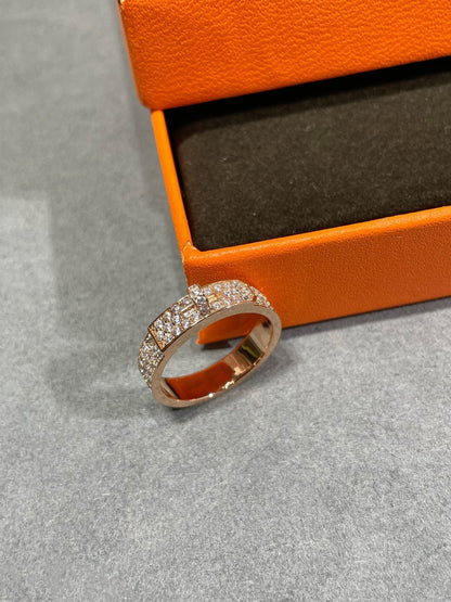 [Am jewelry]KELLY PINK GOLD DIAMOND RING