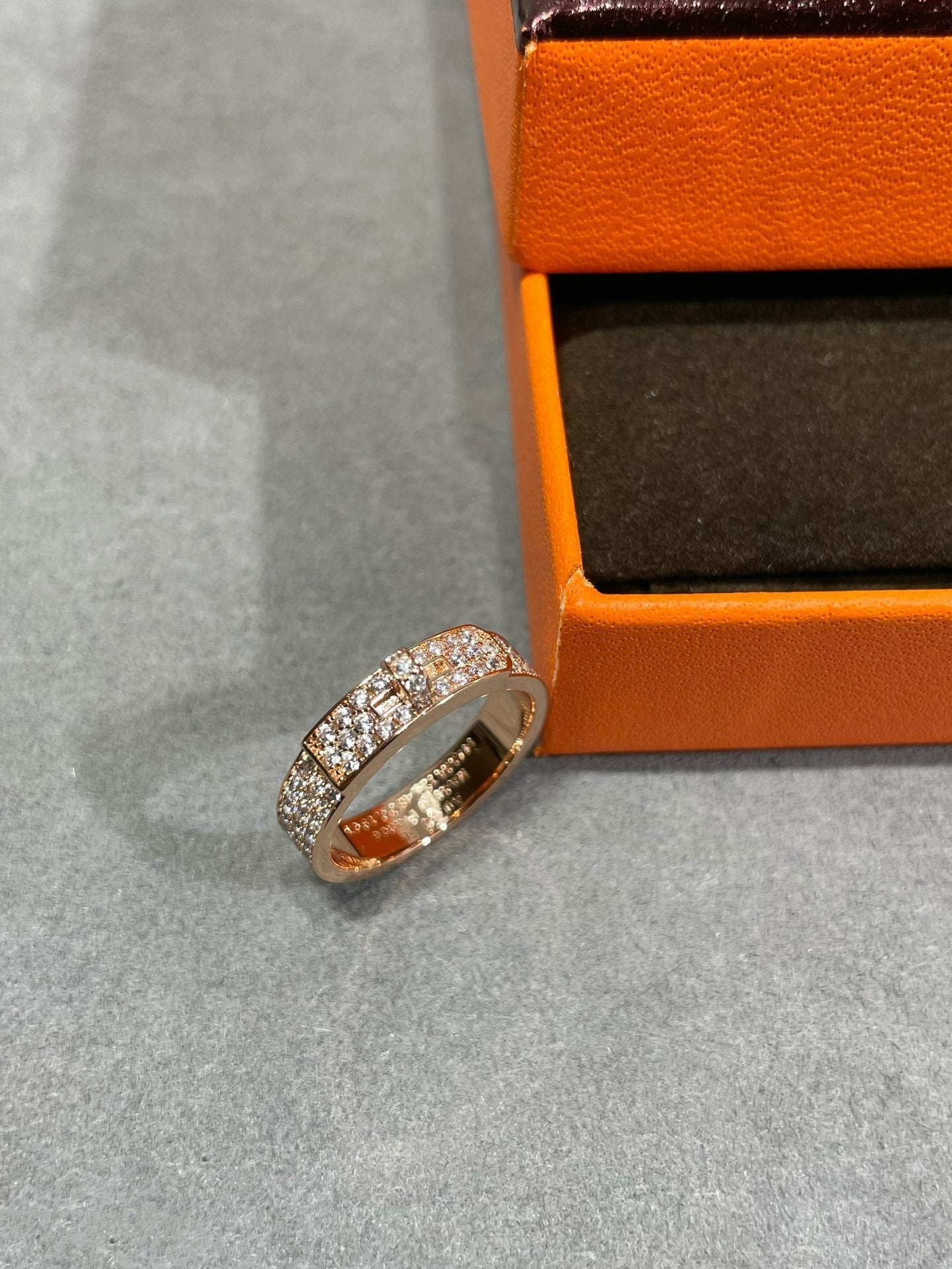 [Am jewelry]KELLY PINK GOLD DIAMOND RING