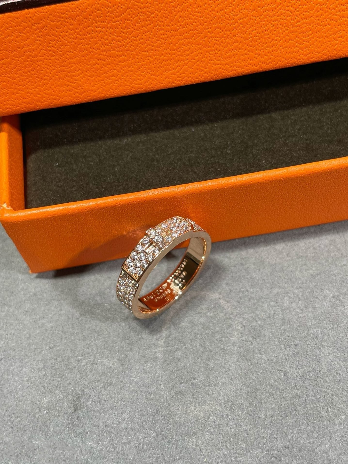 [Am jewelry]KELLY PINK GOLD DIAMOND RING