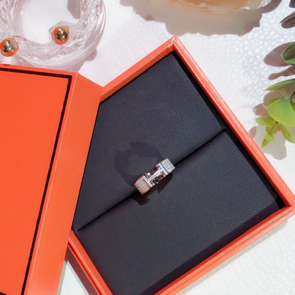 [Am jewelry]H RING FULL DIAMOND