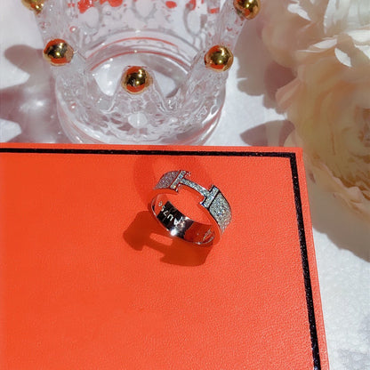 [Am jewelry]H RING FULL DIAMOND