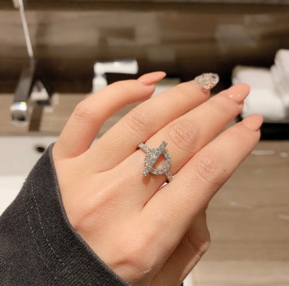 [Am jewelry]ECHAPPEE RING SILVER DIAMOND