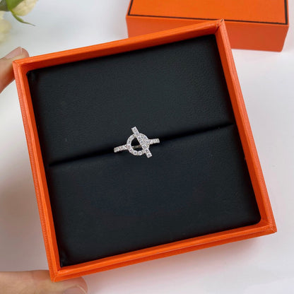[Am jewelry]ECHAPPEE RING SILVER DIAMOND