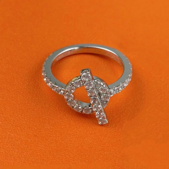 [Am jewelry]ECHAPPEE RING SILVER DIAMOND