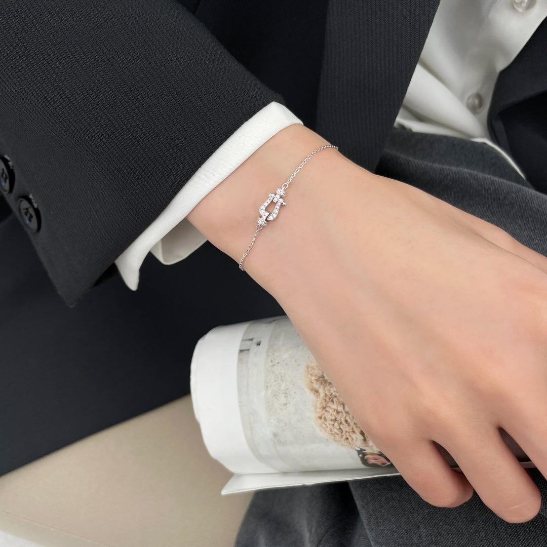 [Am jewelry]FORCE 10 SMALL CHAIN BRACELET