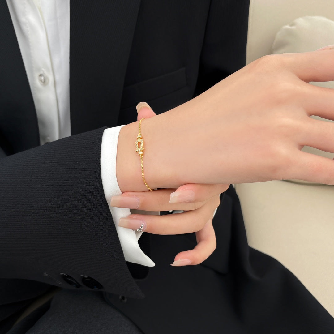 [Am jewelry]FORCE 10 SMALL CHAIN BRACELET