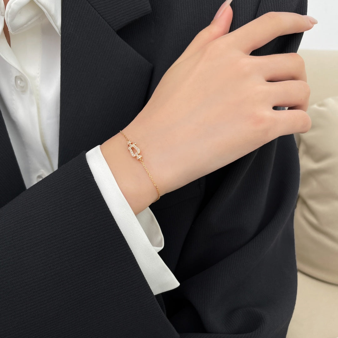 [Am jewelry]FORCE 10 SMALL CHAIN BRACELET