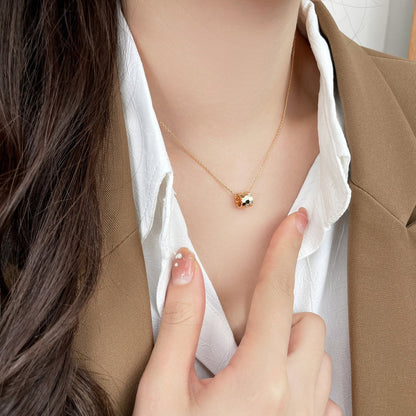[Am jewelry]BEE MINI PEDANT DIAMOND NECKLACE
