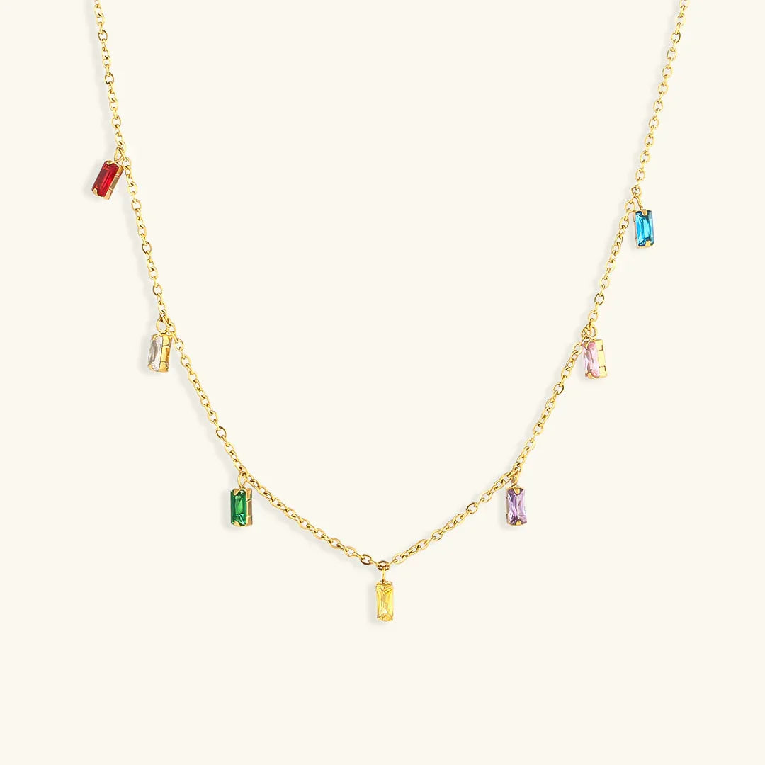 [AM Jewels]Josephine Gemstone Necklace