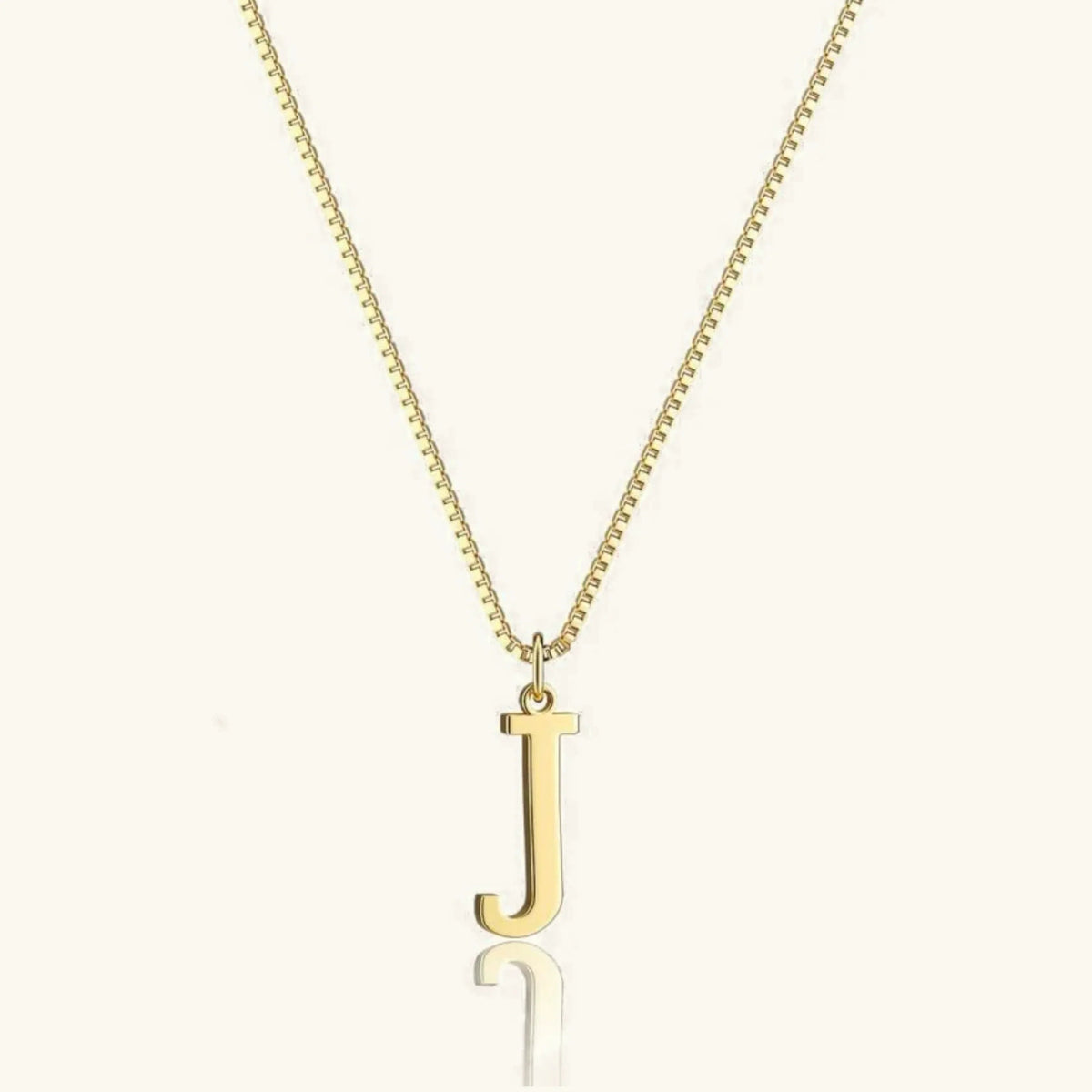 [AM Jewels]Therese Letter Initial Gold Necklace