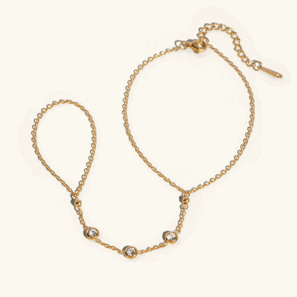 [AM Jewels]Leona Diamond Hand Chain