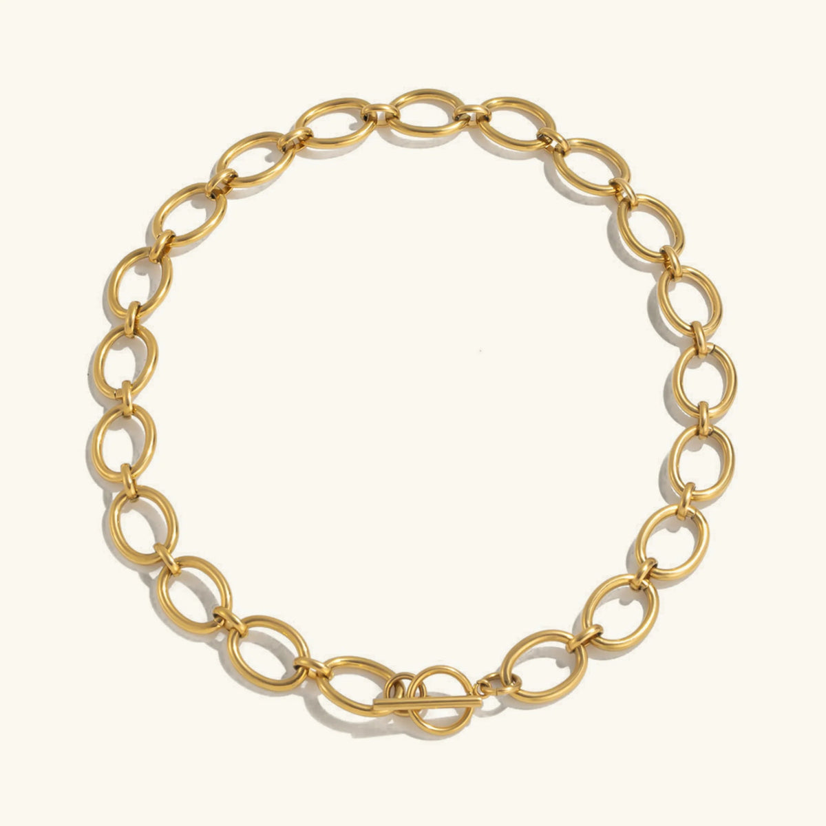 [AM Jewels]Cielle Chunky Gold Chain Necklace