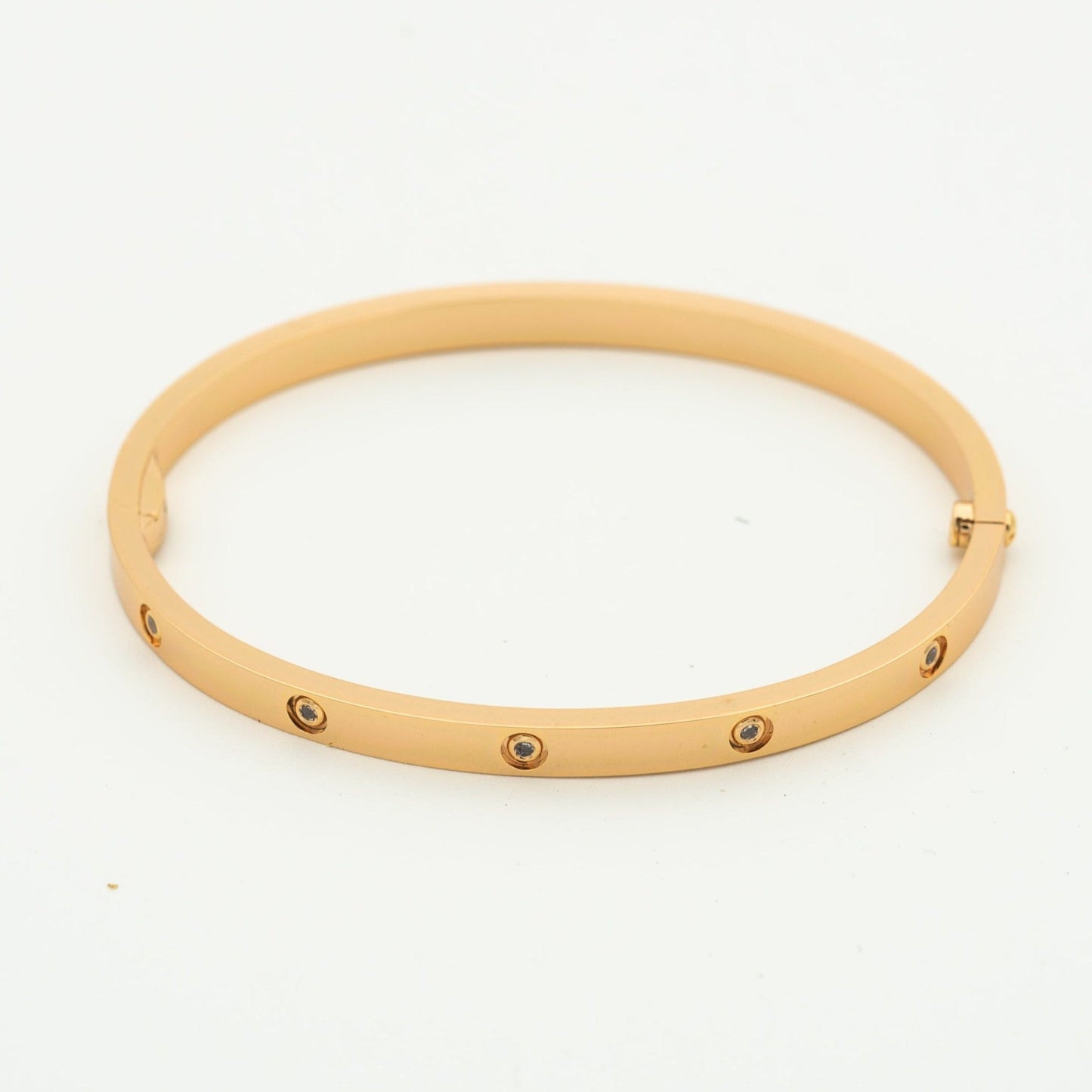 [Am jewelry]LOVE BRACELET 3.65MM 10 DIAMONDS