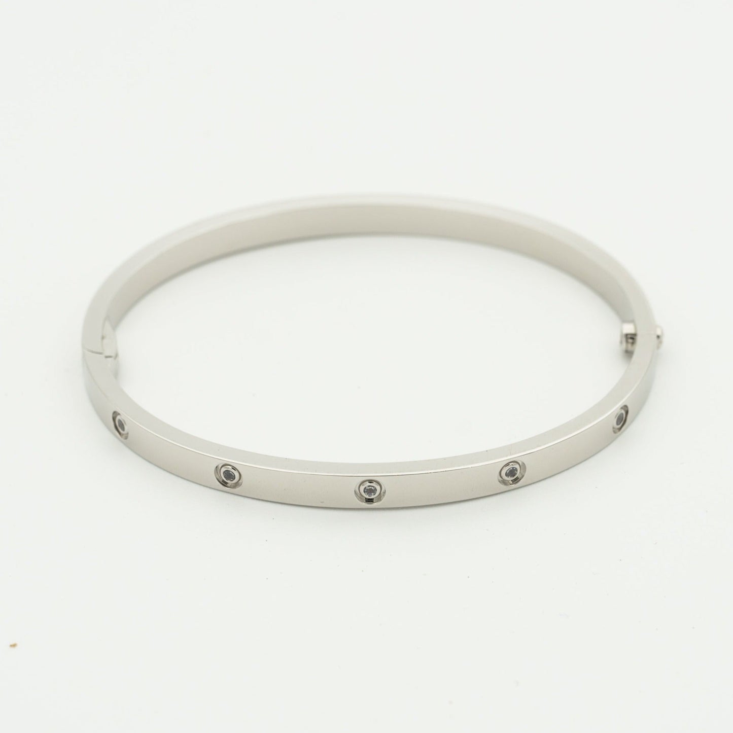 [Am jewelry]LOVE BRACELET 3.65MM 10 DIAMONDS