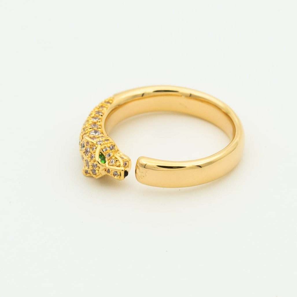 [Am jewelry]PANTHERE RING DIAMOND 7.3MM