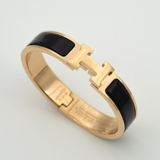 [Am jewelry]H BLACK BRACELET