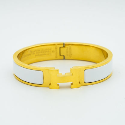 [Am jewelry]H WHITE BRACELET