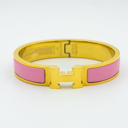 [Am jewelry]H PINK BRACELET
