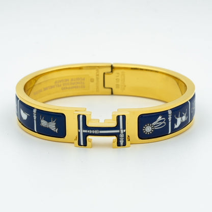 [Am jewelry]H BRACELET BLUE CERAMIC