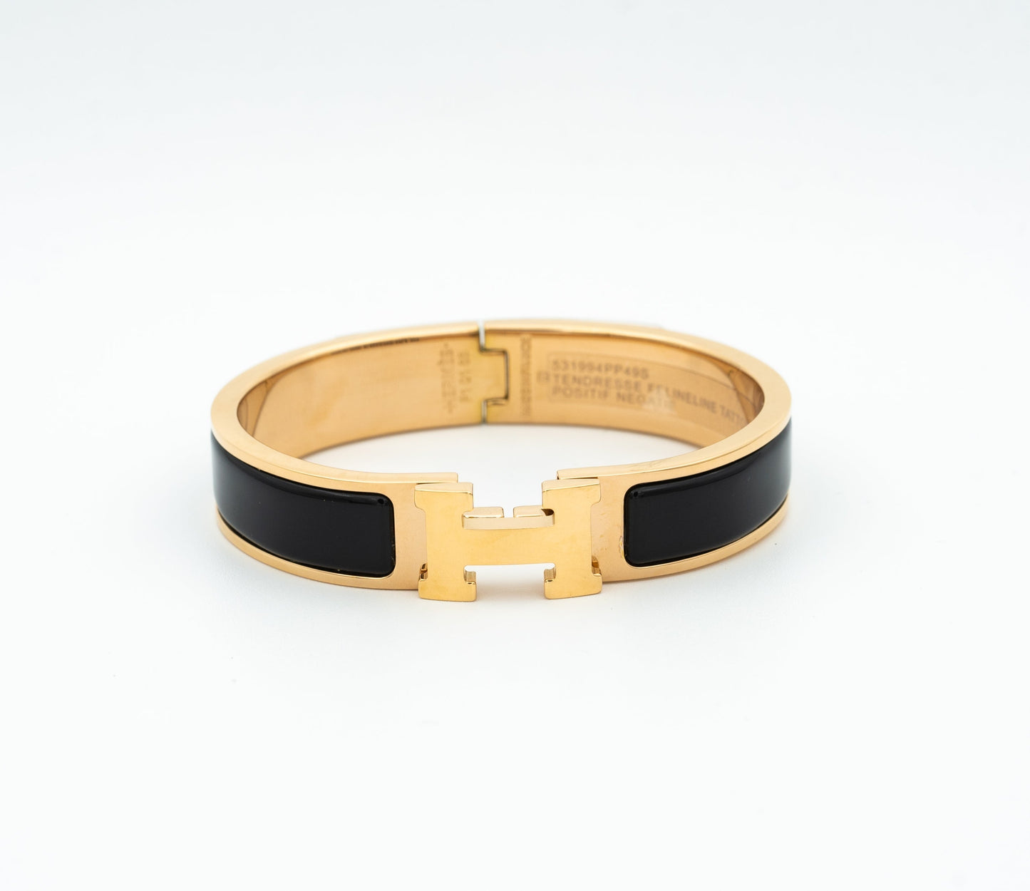 [Am jewelry]H BLACK BRACELET