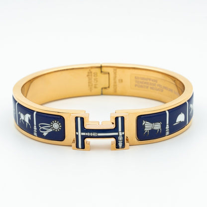 [Am jewelry]H BRACELET BLUE CERAMIC