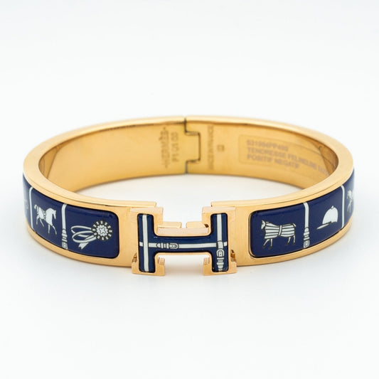 [Am jewelry]H BRACELET BLUE CERAMIC