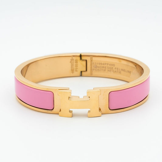 [Am jewelry]H PINK BRACELET
