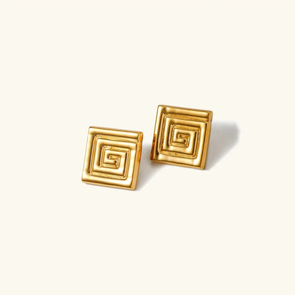 [AM Jewels]Karina Gold Earrings