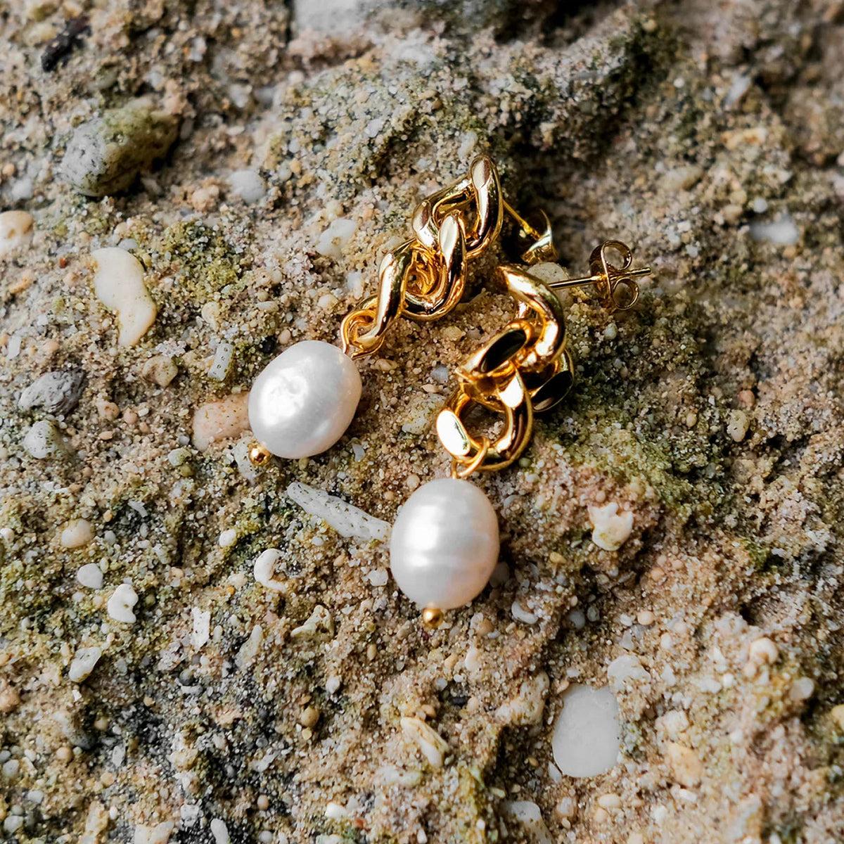 [AM Jewels]Lumina Pearl Earrings