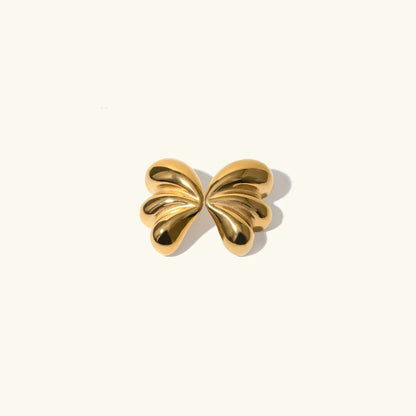 [AM Jewels]Liesel Gold Butterfly Earrings