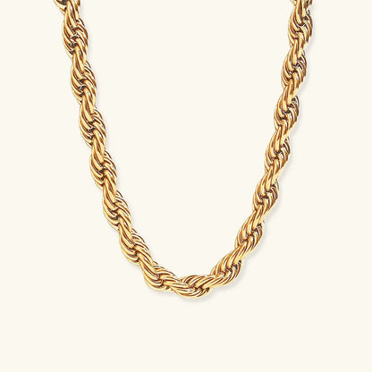 [AM Jewels]Mila Golden Twist Necklace