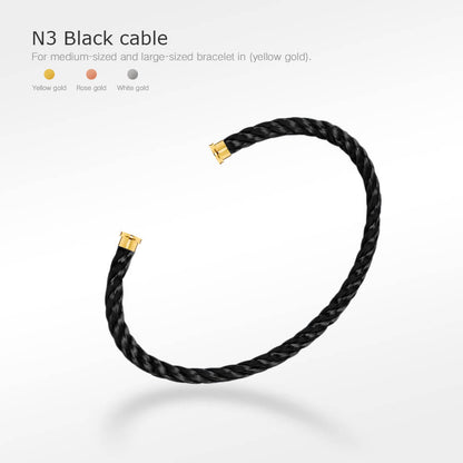 [Am jewelry]FORCE SERIES BRACELET CABLES 50 CHOICES (DIY SELECTION)