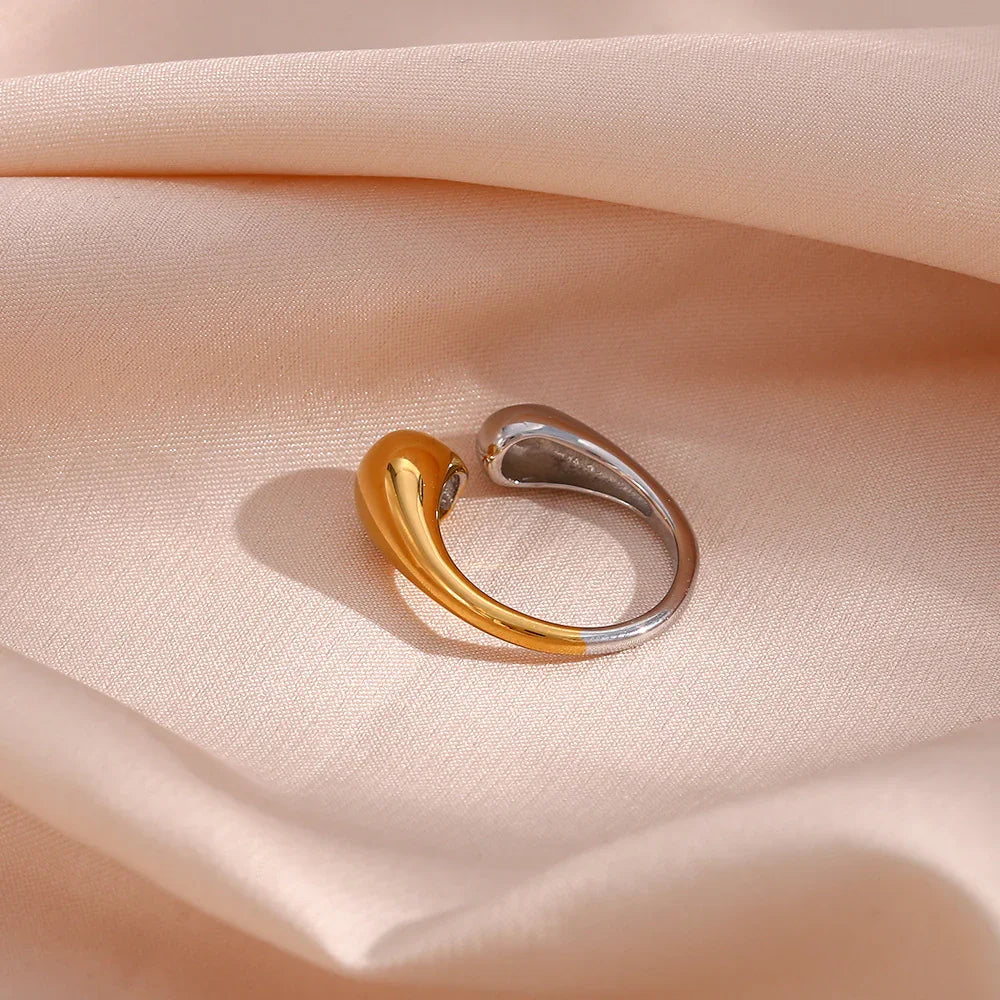 [AM Jewels]Seren Two Tone Gold Ring