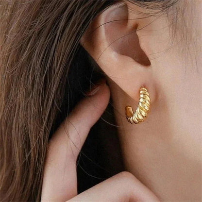 [AM Jewels]Croissant Arc Earrings