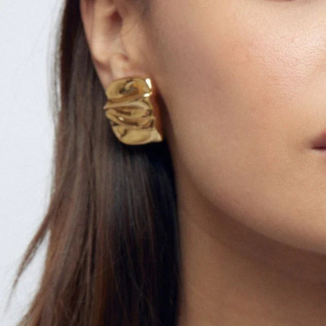 [AM Jewels]Evette Gold Earrings