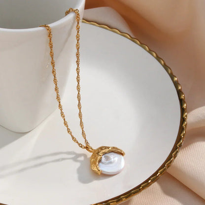 [AM Jewels]Kimberly Pearl Necklace