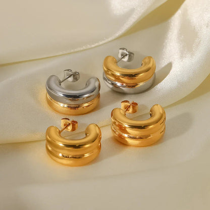 [AM Jewels]Henrietta Gold Earrings