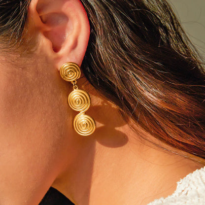 [AM Jewels]Marielle Gold Earrings