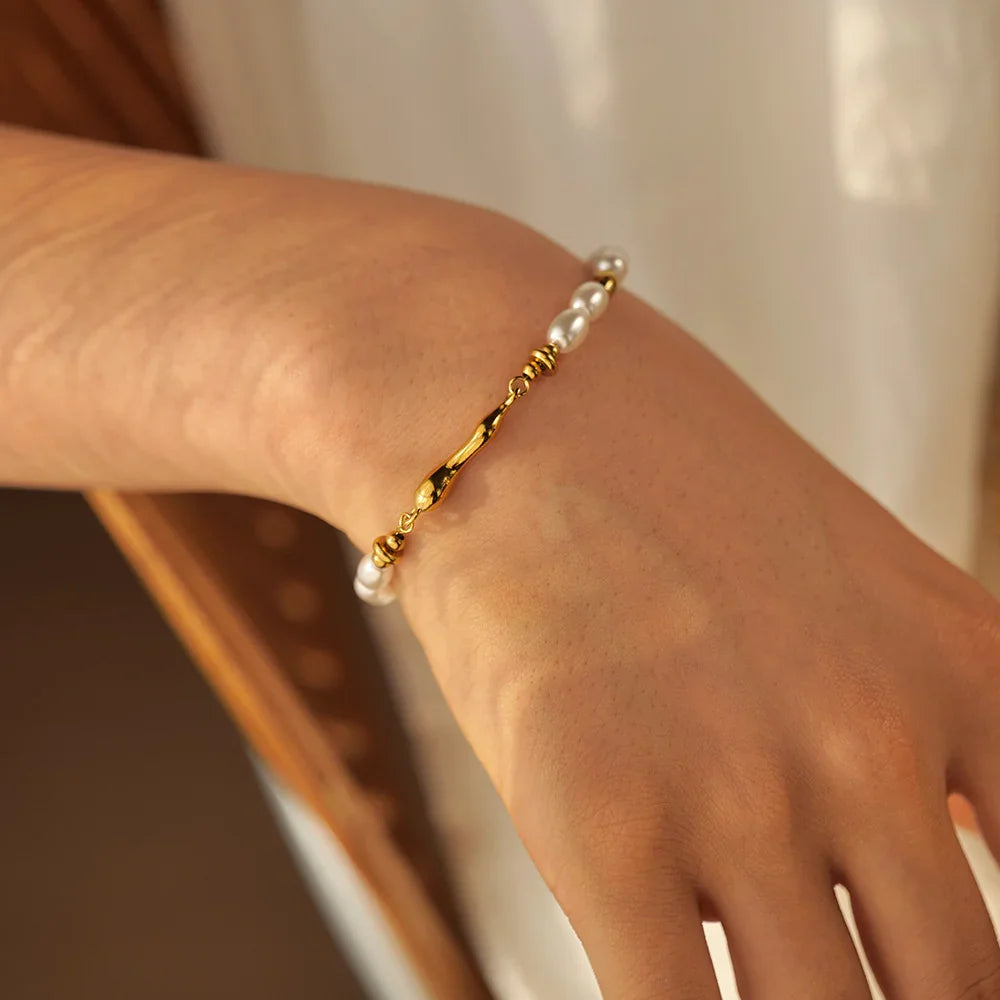 [AM Jewels]Dominique Freshwater Pearl Bracelet