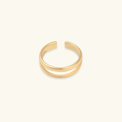 [AM Jewels]Olivia Layered Gold Ring