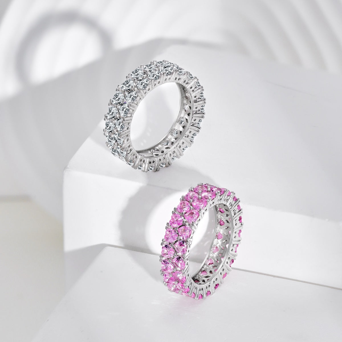 [Am jewelry]Sparkling Full Heart Ring