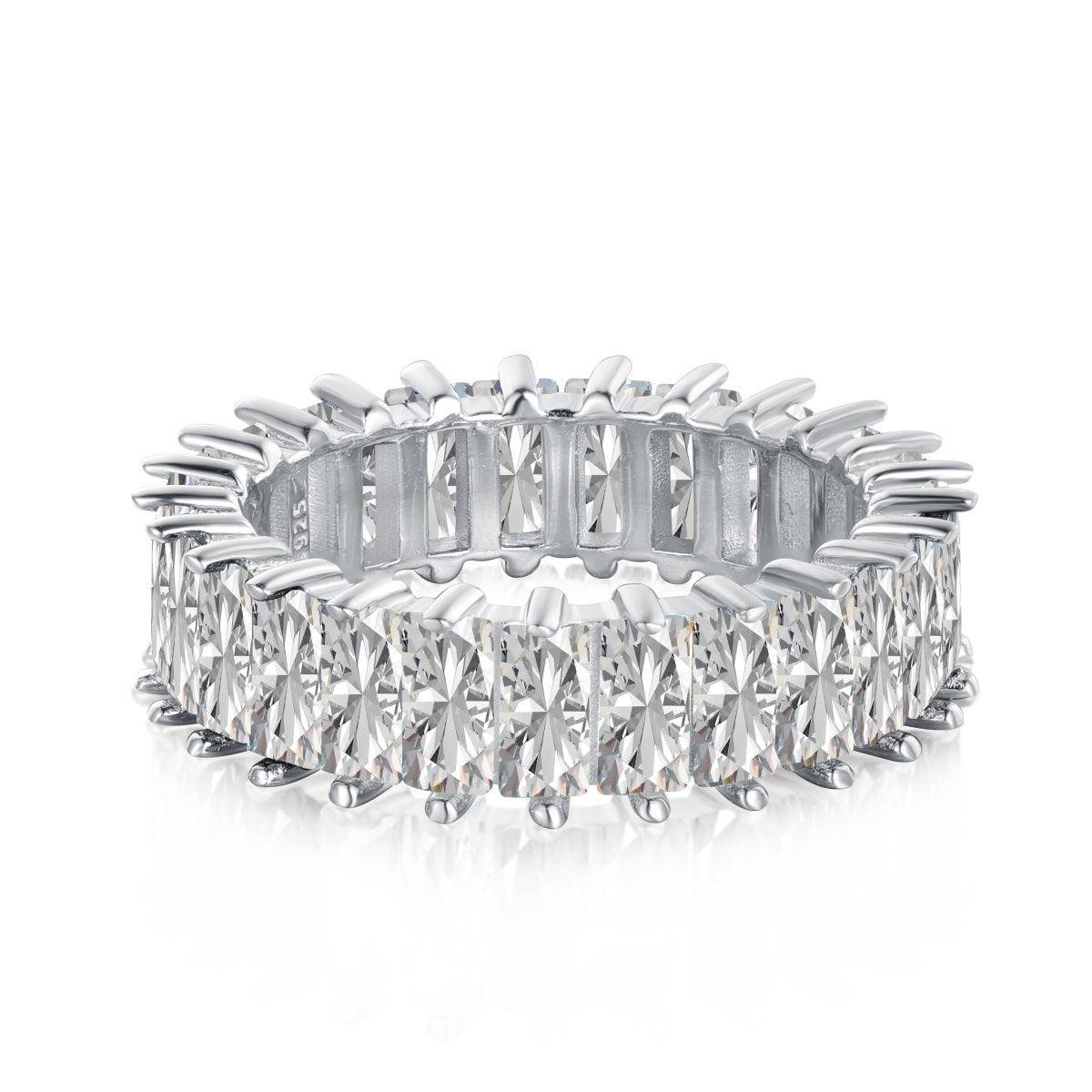 [Am jewelry]Unique Colorful Radiant Cut RIng