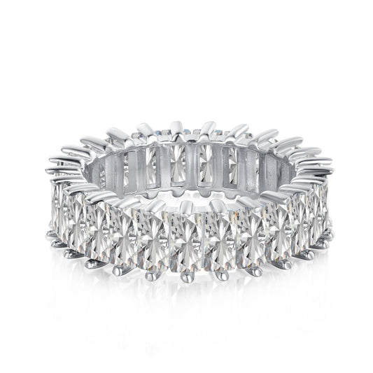 [Am jewelry]Unique Colorful Radiant Cut RIng