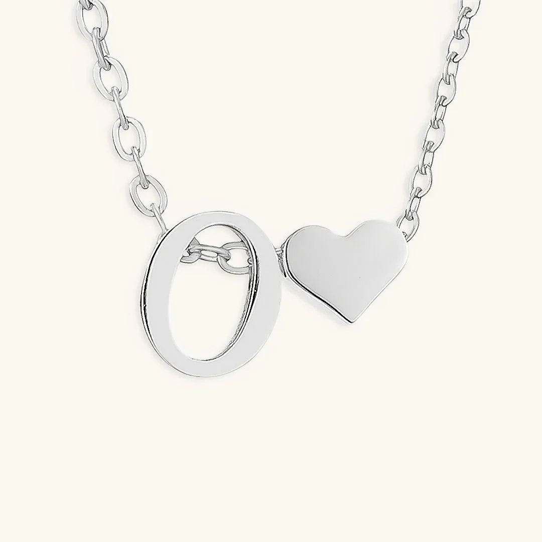 [AM Jewels]Ria Initial Letter Gold Necklace