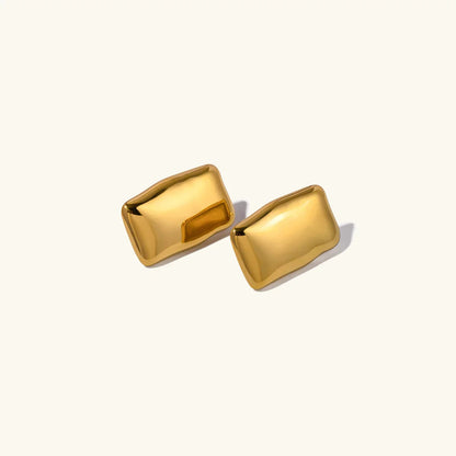 [AM Jewels]Olive Gold Earrings