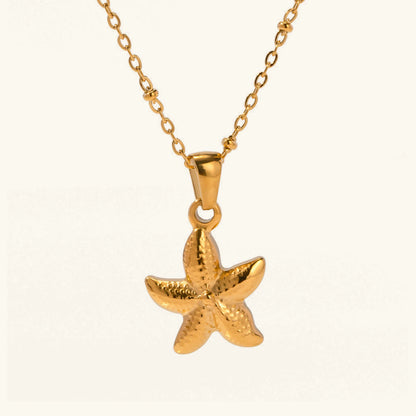 [AM Jewels]Emmie Gold Starfish Pendant