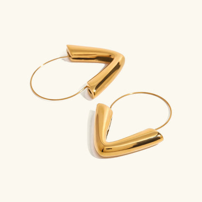 [AM Jewels]Arcadia Arrowhead Hoops