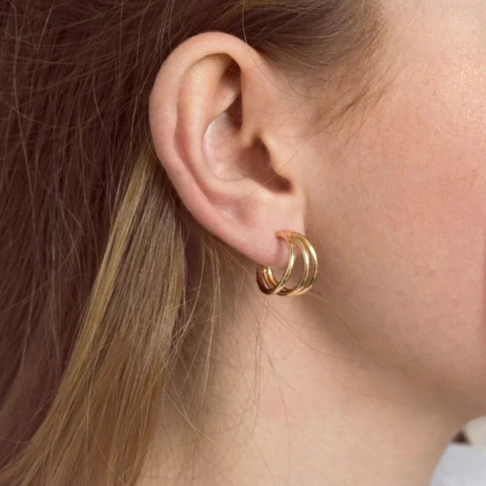 [AM Jewels]Cradle Gold Earrings